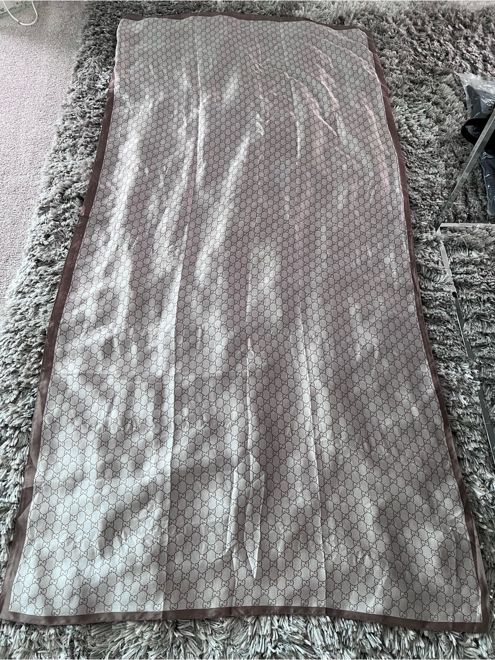 Silk Rectangular Scarf – New - Picture 3 of 7